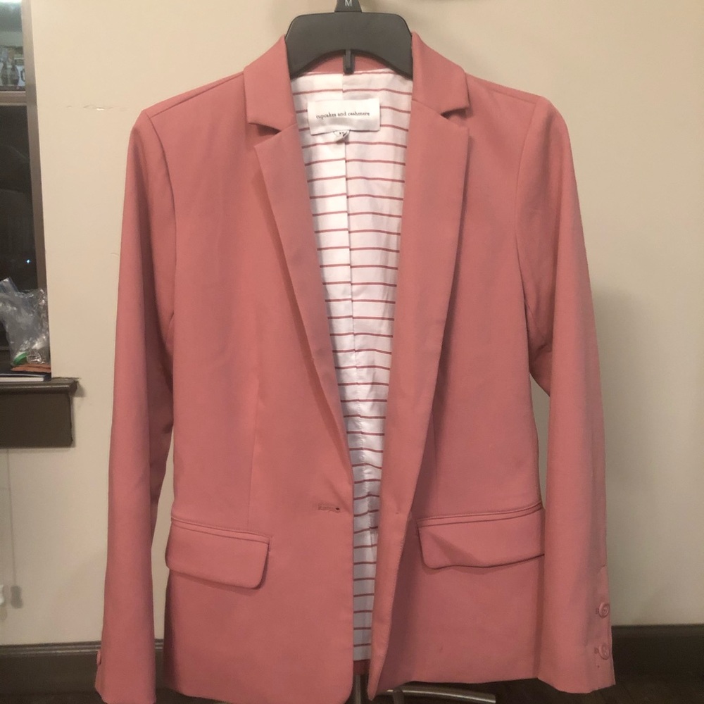 Cupcakes & Cashmere - Pink Blazer, XS